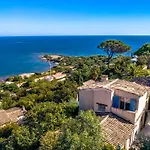 Superbe Villa, Incroyable Vue Mer, Piscine Chauffee, Climatisee סן-מקסים