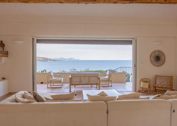 Willa Superbe Villa, Incroyable Vue Mer, Piscine Chauffee, Climatisee