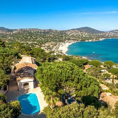 Superbe Villa, Incroyable Vue Mer, Piscine Chauffee, Climatisee Villa Sainte-Maxime