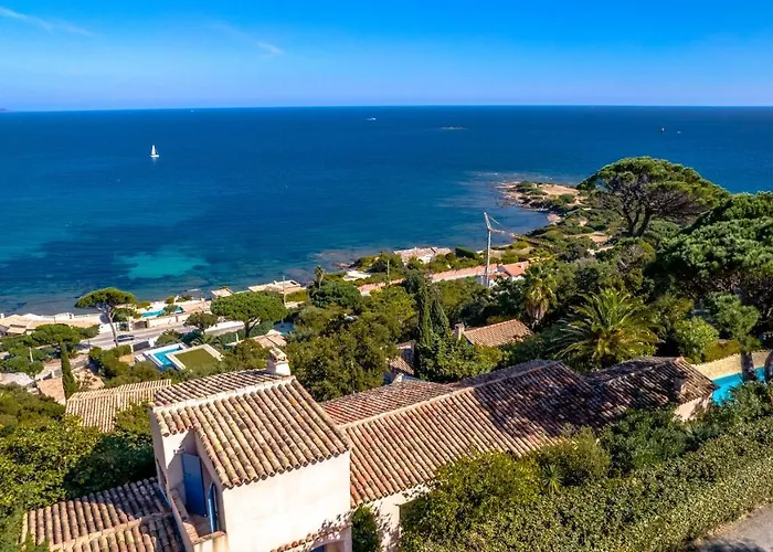 Superbe Villa, Incroyable Vue Mer, Piscine Chauffee, Climatisee * Sainte-Maxime